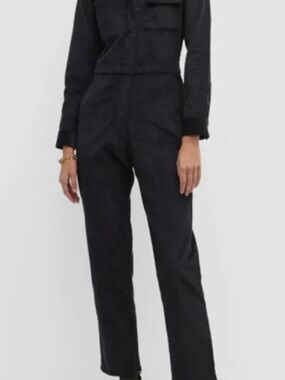 Rivet Utility Black Women's Jumpsuit